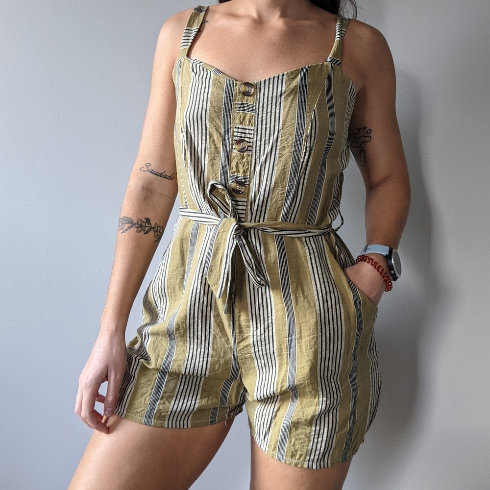 Striped Romper